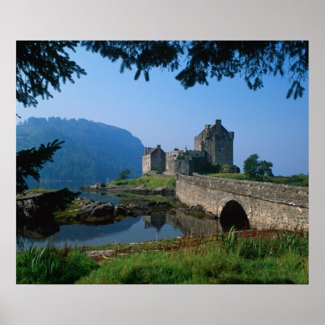 Poster Château d'Eilean Donan, Highlands, Écosse 2 (Devant)
