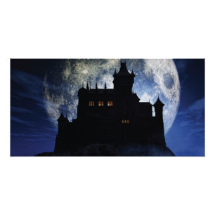 Poster Château d'Imaginaire la nuit