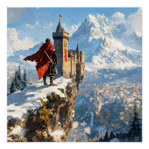 Poster Château médiéval