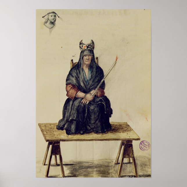 Poster Châtiment d'une sorcière (Devant)