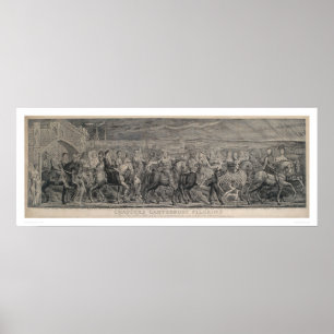 Poster Chaucer's Canterbury Pilgrims (1219)