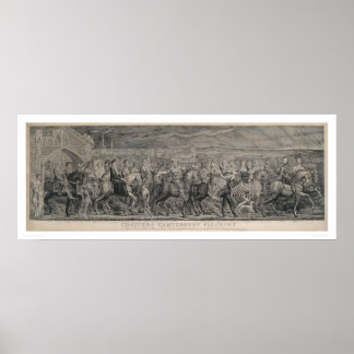 Poster Chaucer's Canterbury Pilgrims (1219)