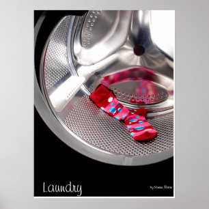 Poster Chaussette rouge
