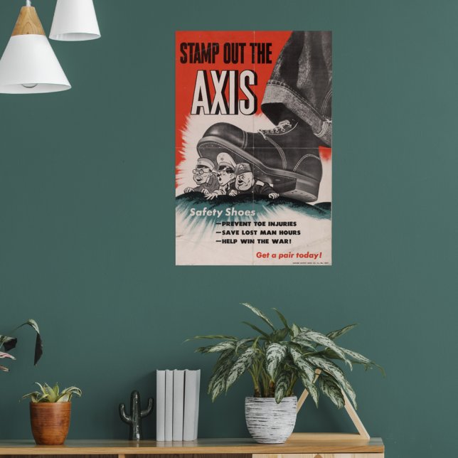 Poster Chaussures de sécurité (Salon 1)