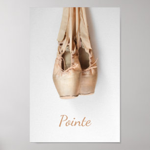 Poster Chaussures Pointe