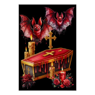 Poster Chauves-souris vampires
