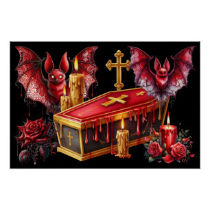 Poster Chauves-souris vampires