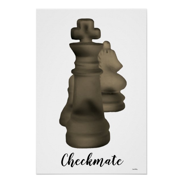 Poster Checkmate (Devant)