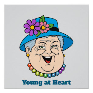 Poster Cheerful Face