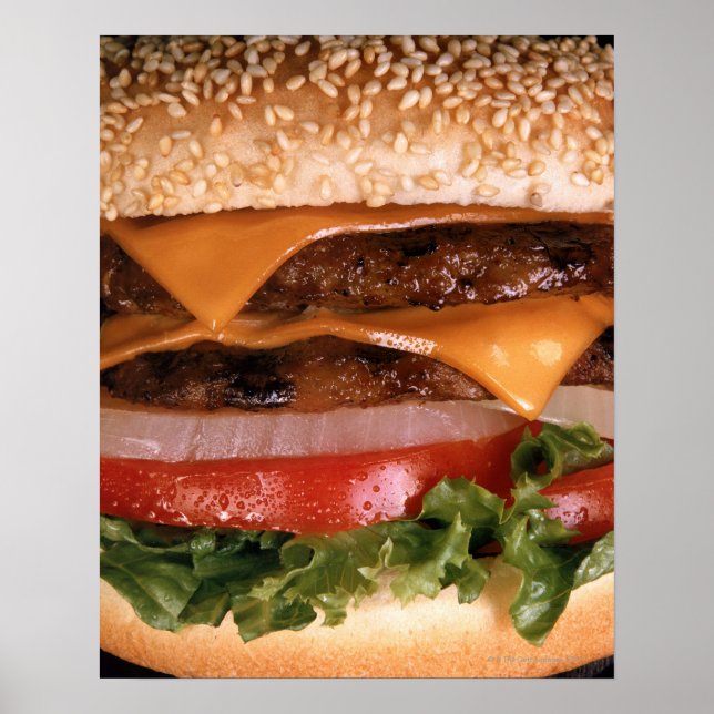 Poster Cheeseburger (Devant)