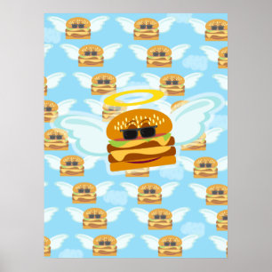 Poster Cheeseburger Heaven
