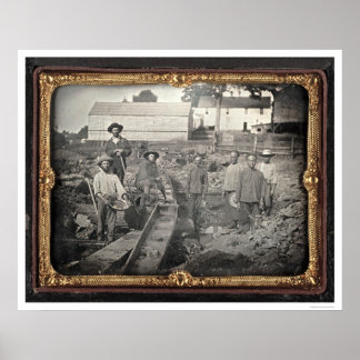 Poster Chef d'Auburn Ravine, 1852 par Joseph Blaney Stark