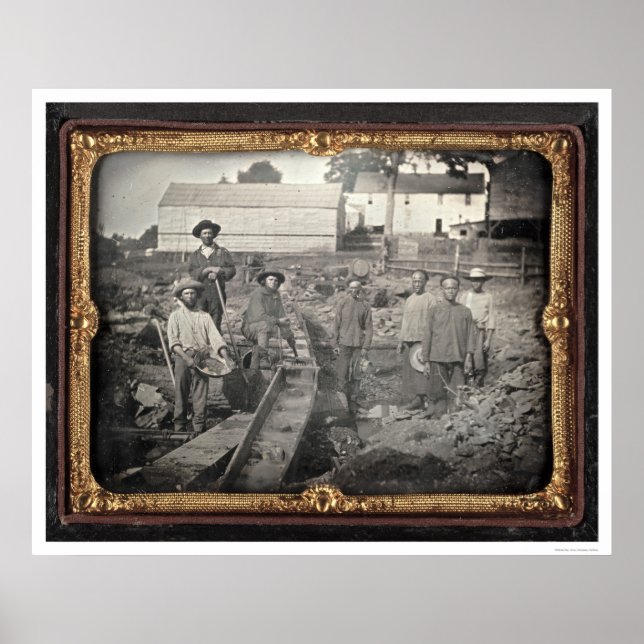 Poster Chef d'Auburn Ravine, 1852 par Joseph Blaney Stark (Devant)