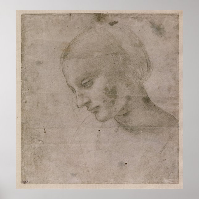 Poster Chef d'une jeune femme (Devant)