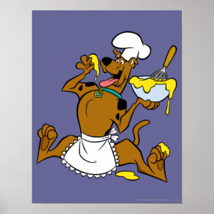 Poster Chef Scooby Doo Thanksgiving