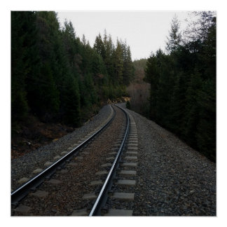 Poster Chemin de fer