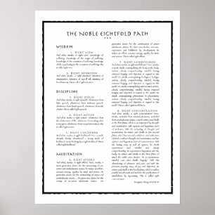 Poster Chemin huitième