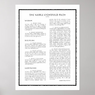 Poster Chemin huitième