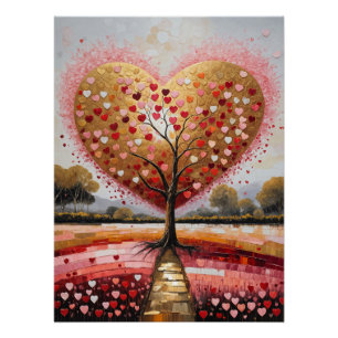 Poster Chemin vers le coeur