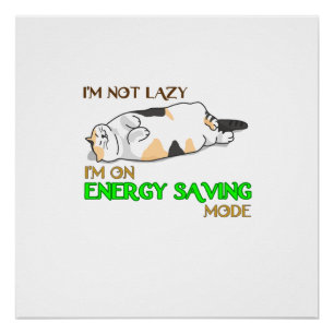 Poster Chemise de chat drôle Cadeau Amoureux des chats  C