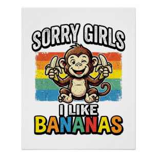 Poster Chemise de conception de gravure vintage de singe