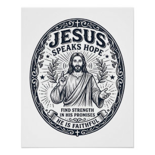 Poster Chemise d'inclusion de la communauté sourde Jésus