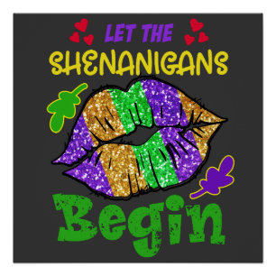 Poster Chemise du coordinateur Shenanigans   SHAMROCKS
