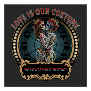 Poster Chemise Halloween   Dancing Skeleton Tee   Publici