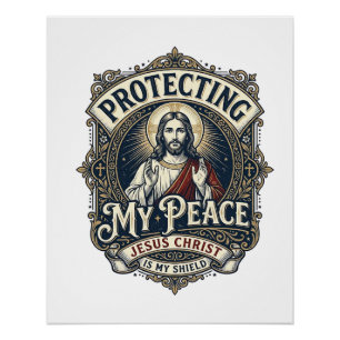 Poster Chemise Jésus Respect de soi Limites Foi