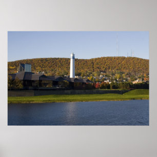 Poster Chemung River à Corning NY