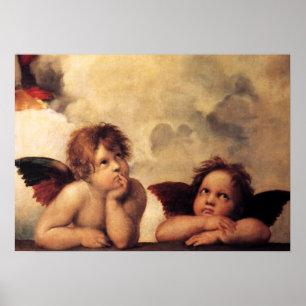 Poster Cherubim par Raphael