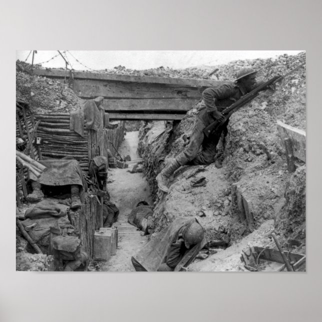 Poster Cheshire Reg't à la Somme (Devant)