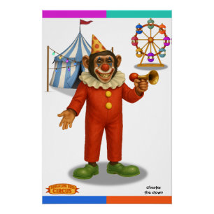 Poster Chester le clown