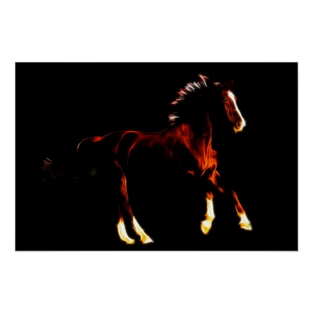 Poster Cheval (Devant)