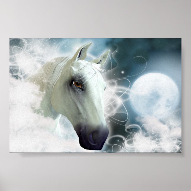 Poster Cheval arabe (Devant)