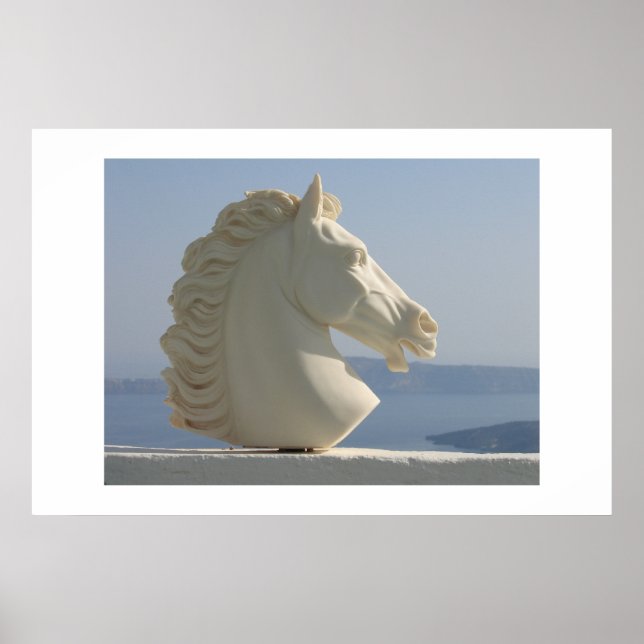 Poster Cheval de marbre (Devant)