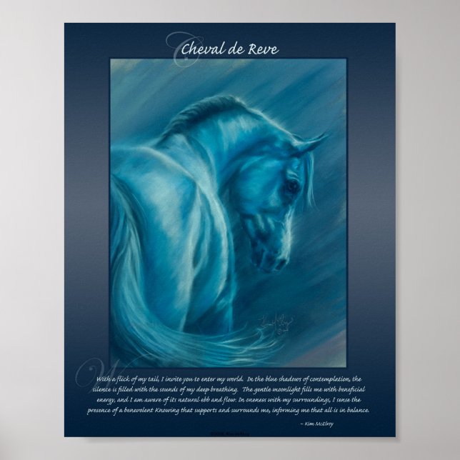 Poster Cheval de Reve (Devant)