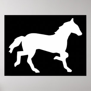 Poster cheval simple