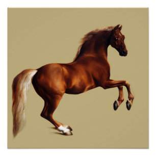 Poster Cheval Whistlejacket par George Stubbs