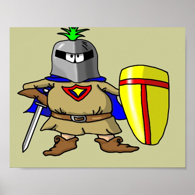 Poster Chevalier (Devant)