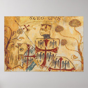 Poster Chevalier de croisière berittérien