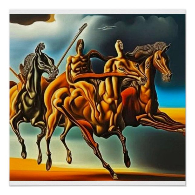 Poster Chevalier de l'Apocalypse (Devant)