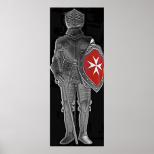 Poster Chevalier de Saint Jean, Malte (1)