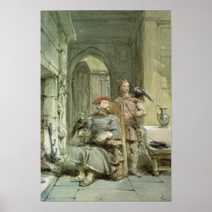 Poster Chevalier et page