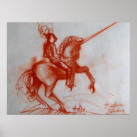CHEVALIER FLORENTIN À CHEVAL
