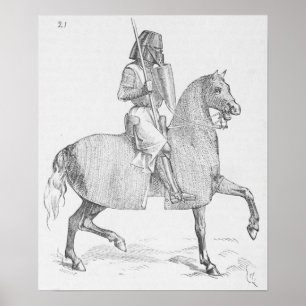 Poster Chevalier médiéval
