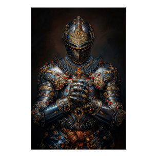 Poster Chevalier médiéval