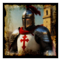 Chevalier Templier Médiéval