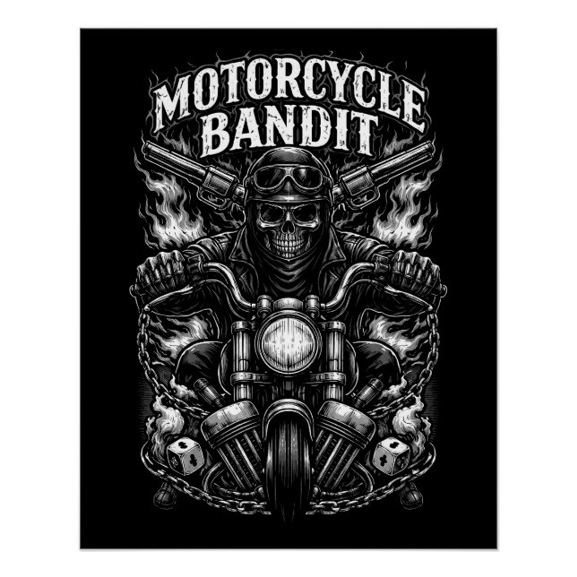 Poster Chevauchée du bandit de fer (Devant)