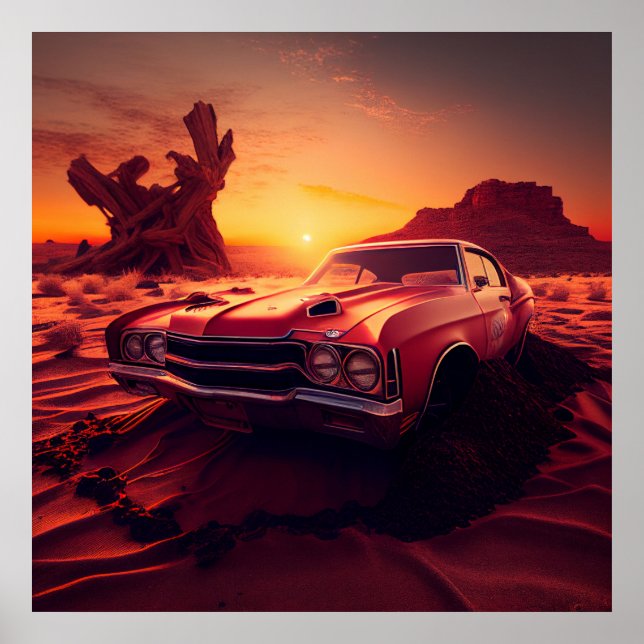 Poster chevelle 71 (Devant)